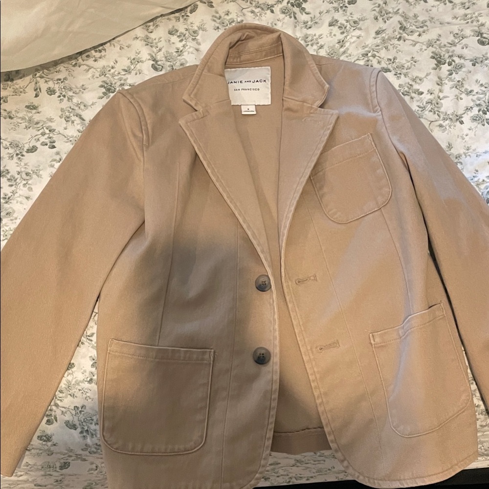Janie and Jack Tan Blazer for Kids